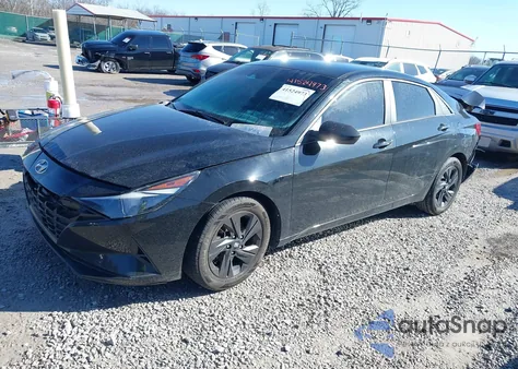 2021 Hyundai Elantra Sel из США, поврежденный, VIN KMHLS4AG9MU065806